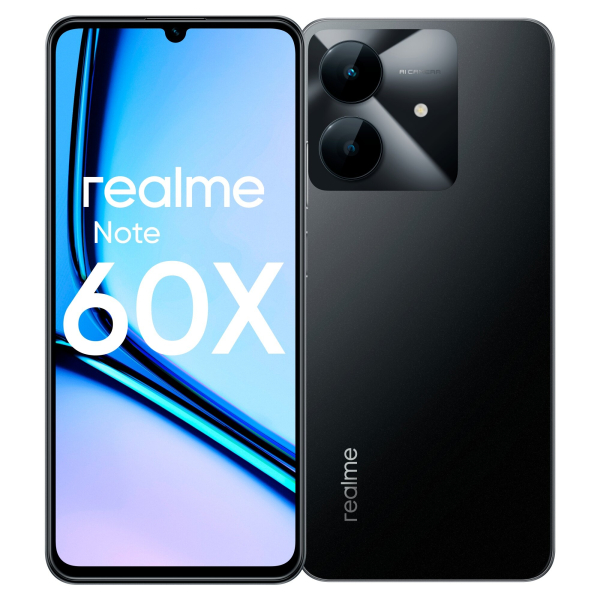 Купить Смартфон realme Note 60X 3/64 Гб черный